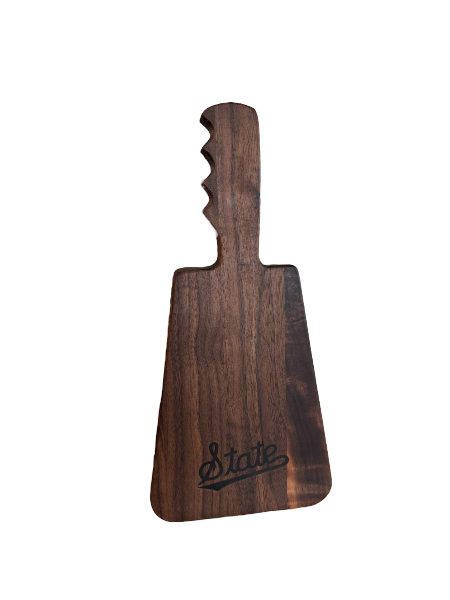 Walnut Cowbell Serving Board