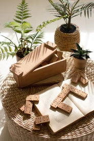 Clay Domino Set