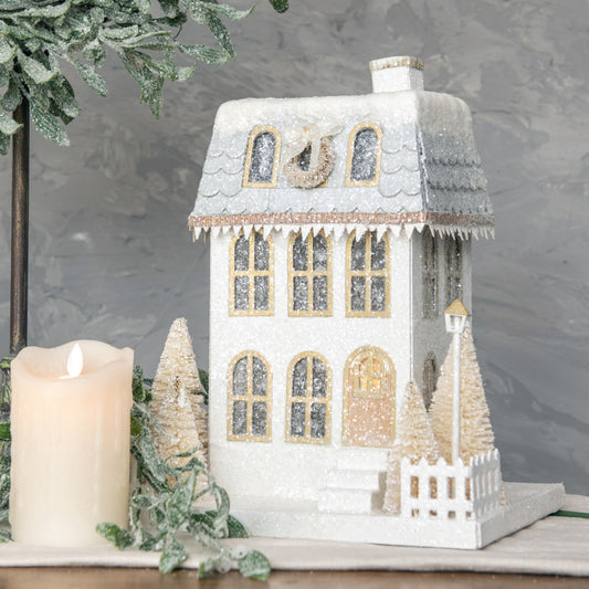 14" LIGHT UP TOWNHOUSE