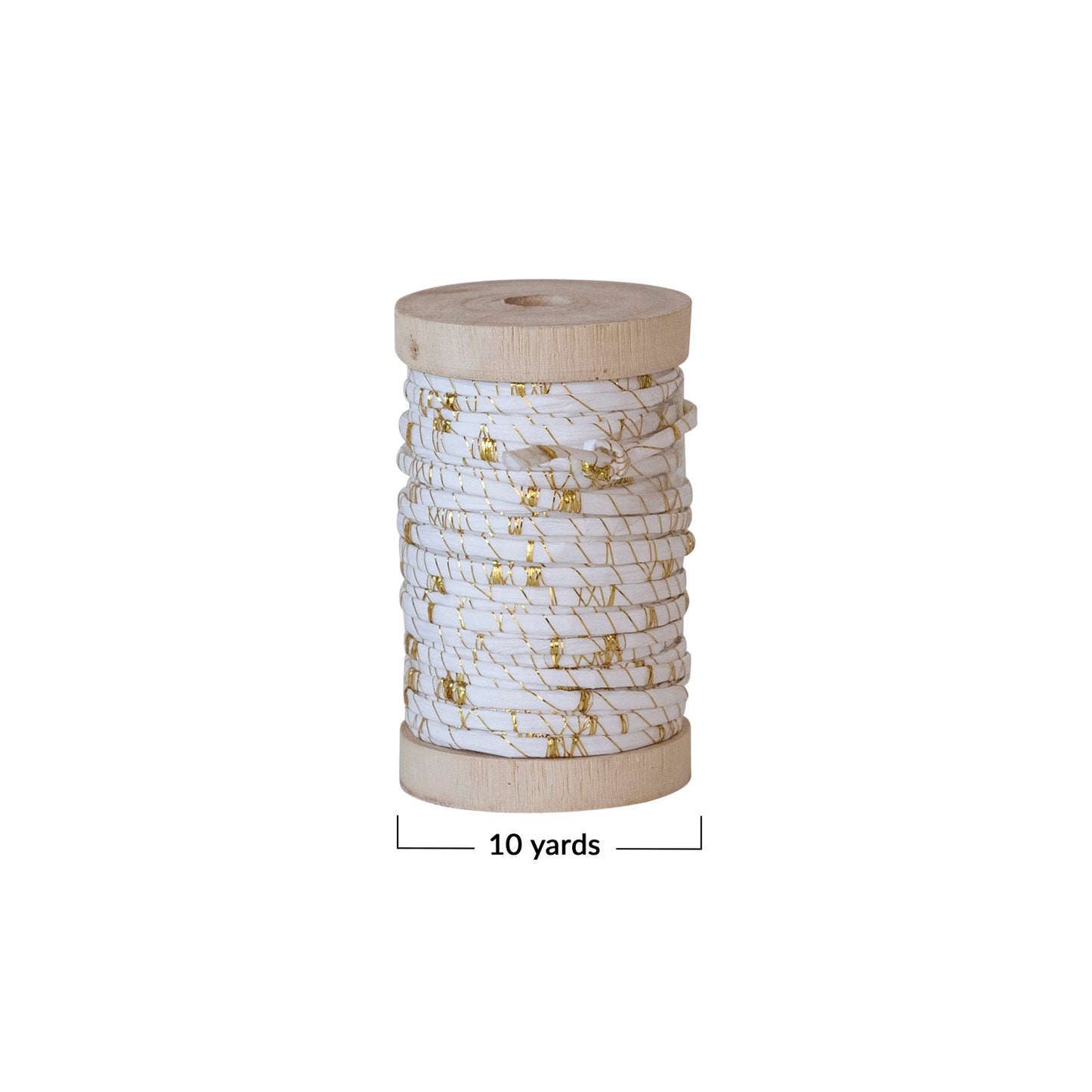 Paper Ribbon on Wooden Spool | 10 Yards