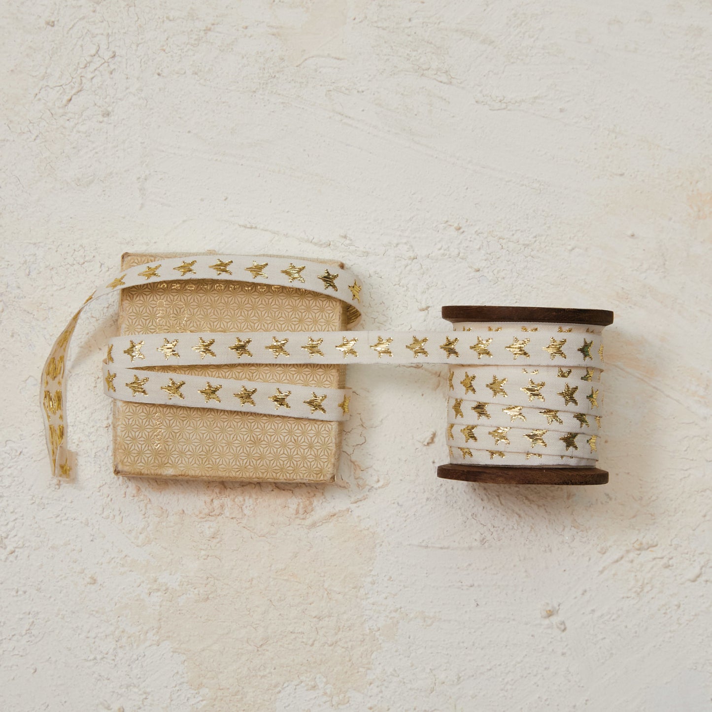 Fabric Ribbon on Wooden Spool | 10 Yards