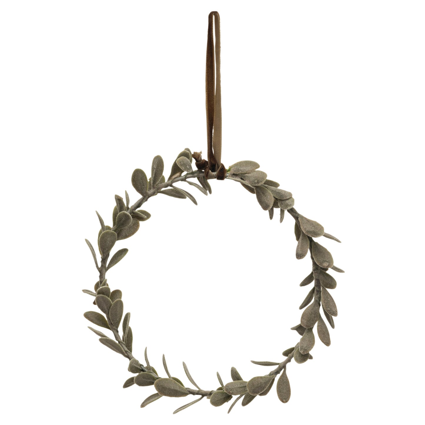 6-3/4" Round Plastic Wreath