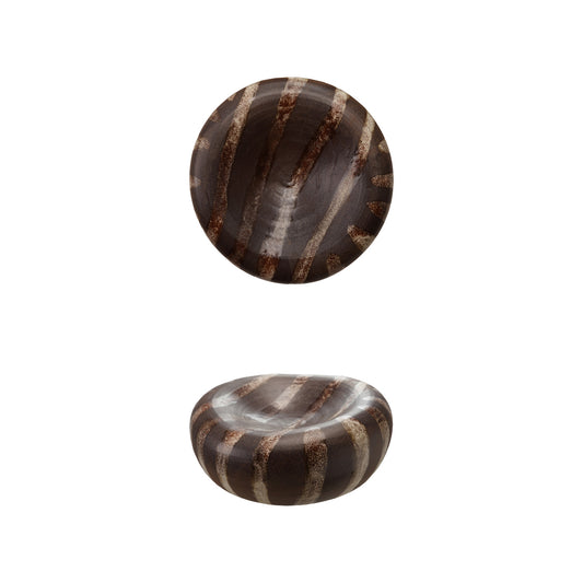 Decorative Stoneware Bowl, Reactive Glaze (Each One Will Vary)