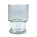 8 oz. Pressed Drinking Glass/Votive Holder (Set of 2)