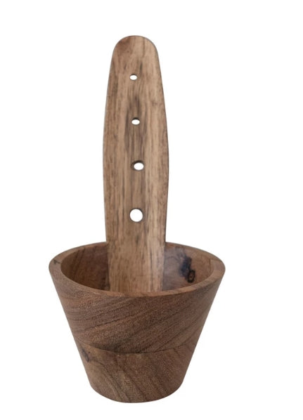 Acacia Wood Herb Stripper, Natural