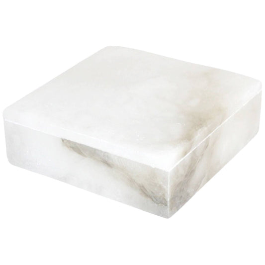 Lg. Alabaster Square Box