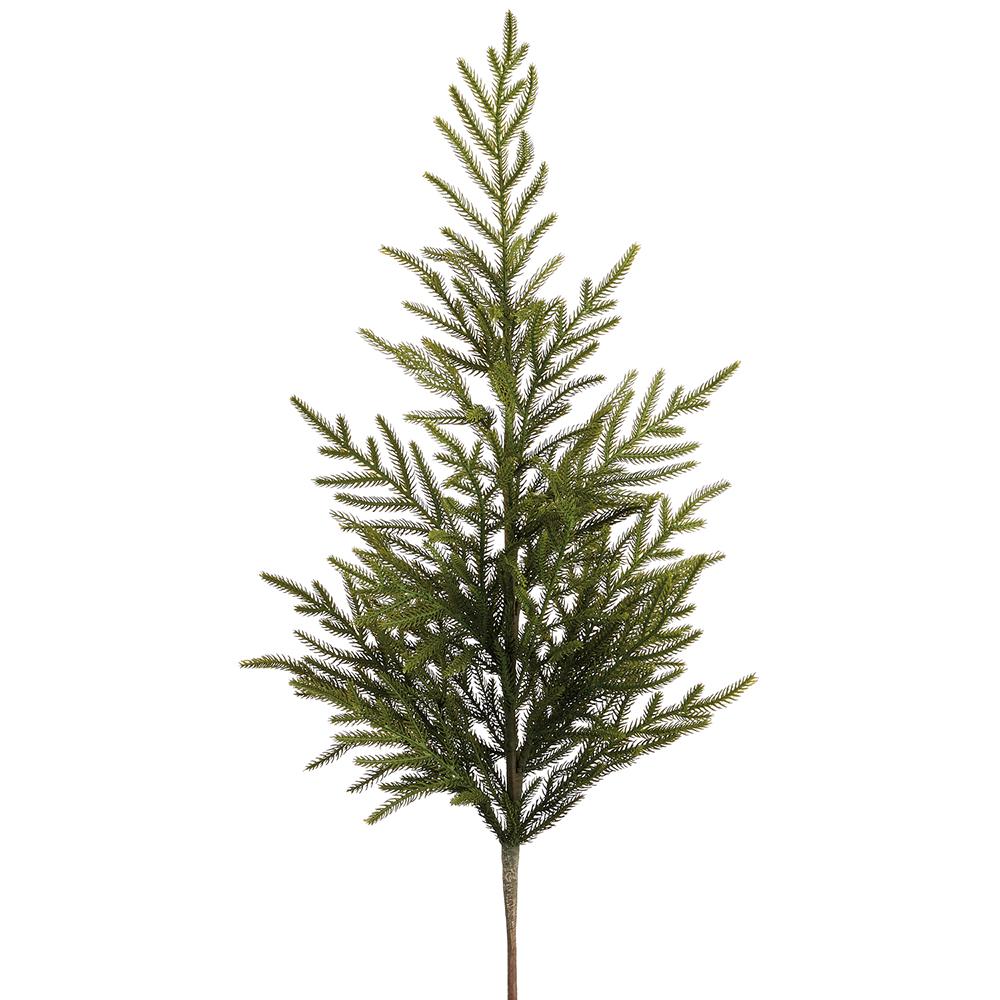 32" Cypress Tree Branch  Green