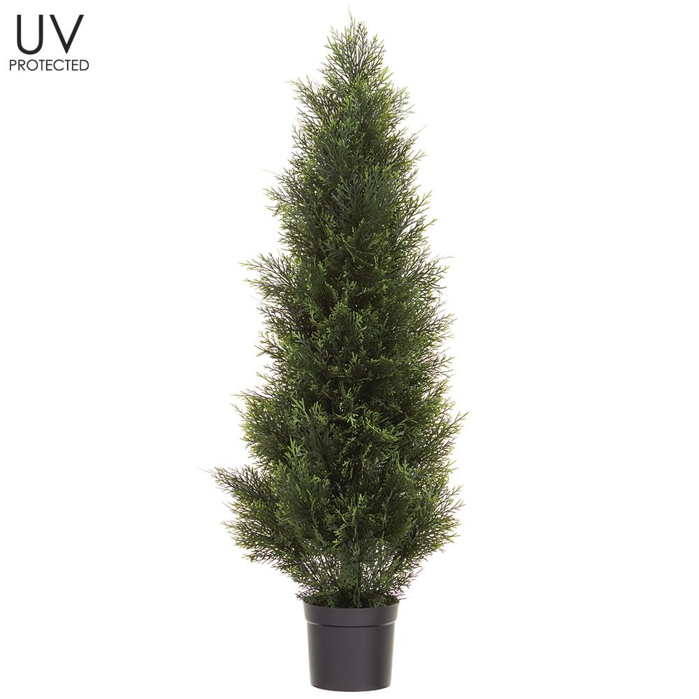 48"UV PRO.CEDAR TOPIARY IN POT