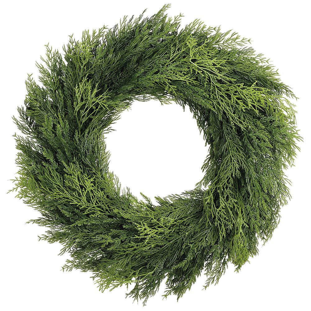 30"ULT.DELUXE MX CEDAR WREATH