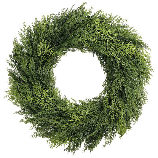 30"ULT.DELUXE MX CEDAR WREATH