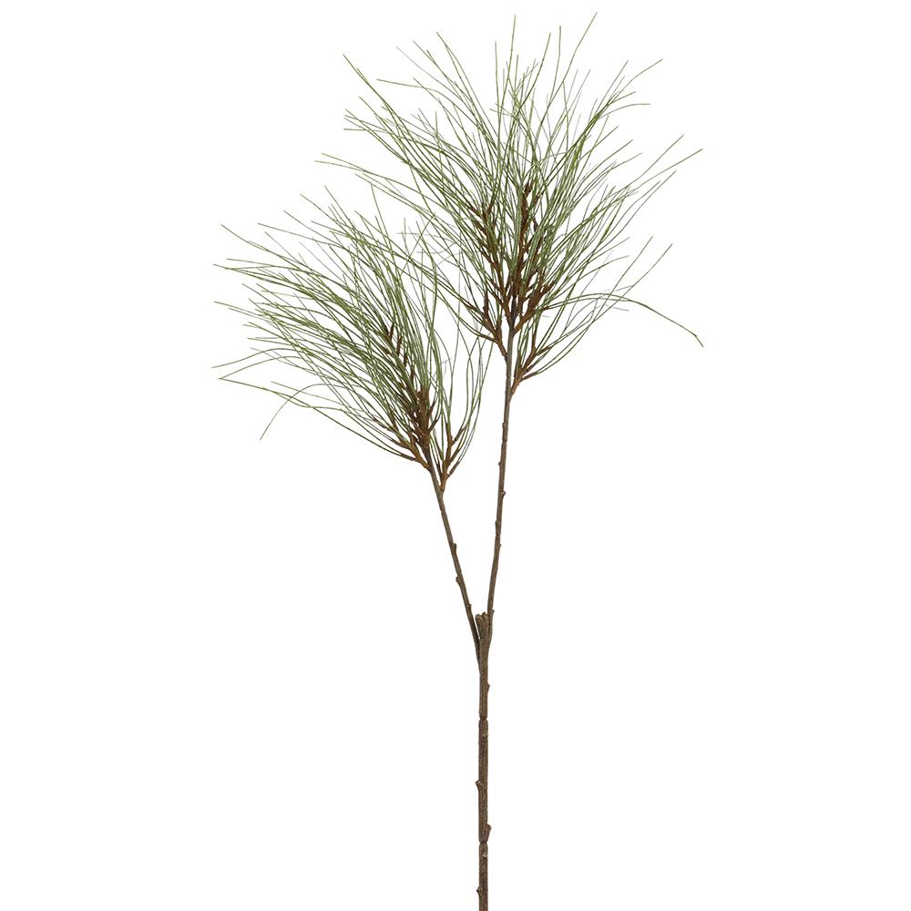28" Long Needle Pine Spray  Green