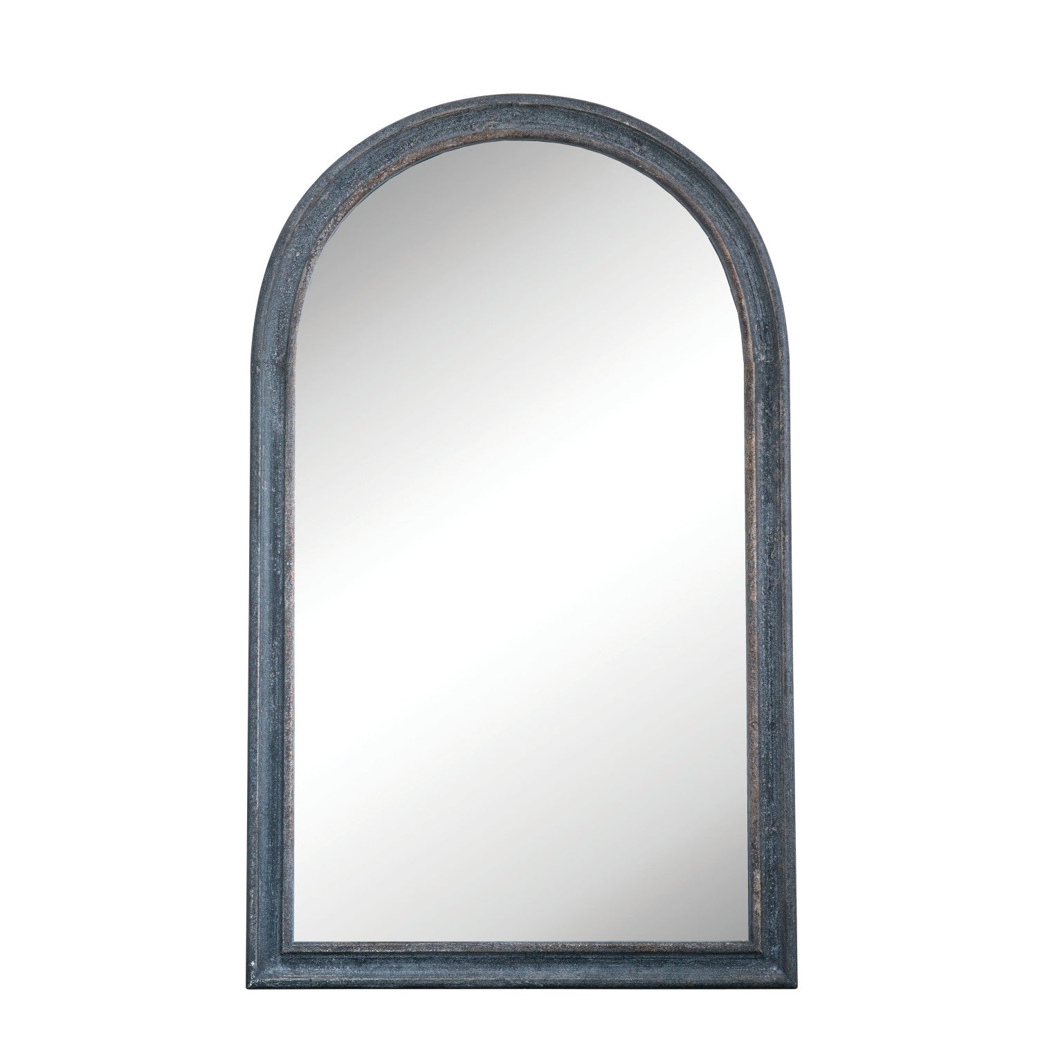Distressed Framed Wall Mirror