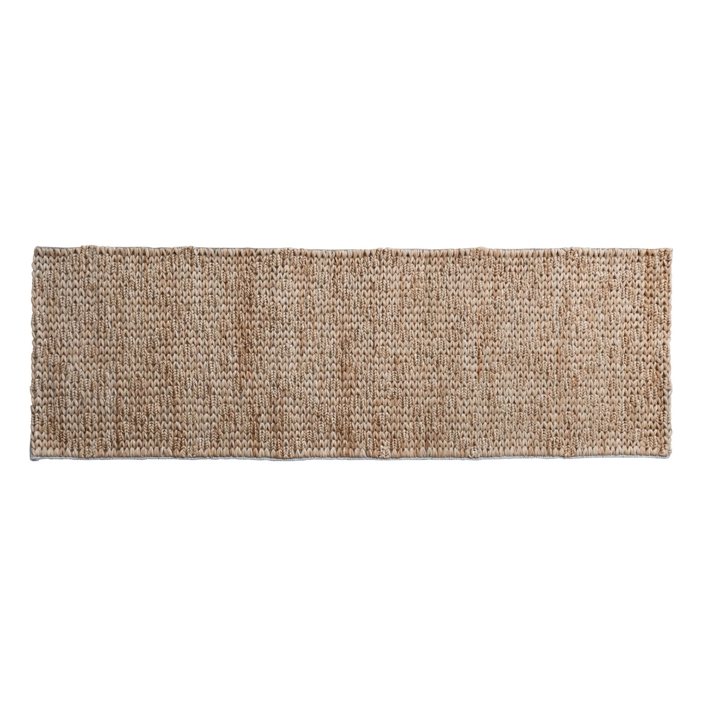 2-1/2' x 8' Woven Jute & Cotton Floor Runner, Natural