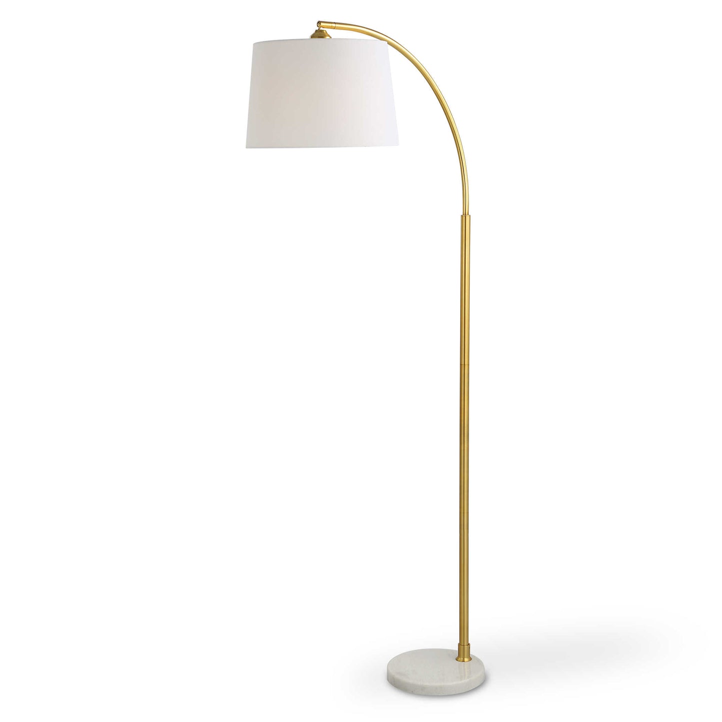 Gold Arc Floor Lamp