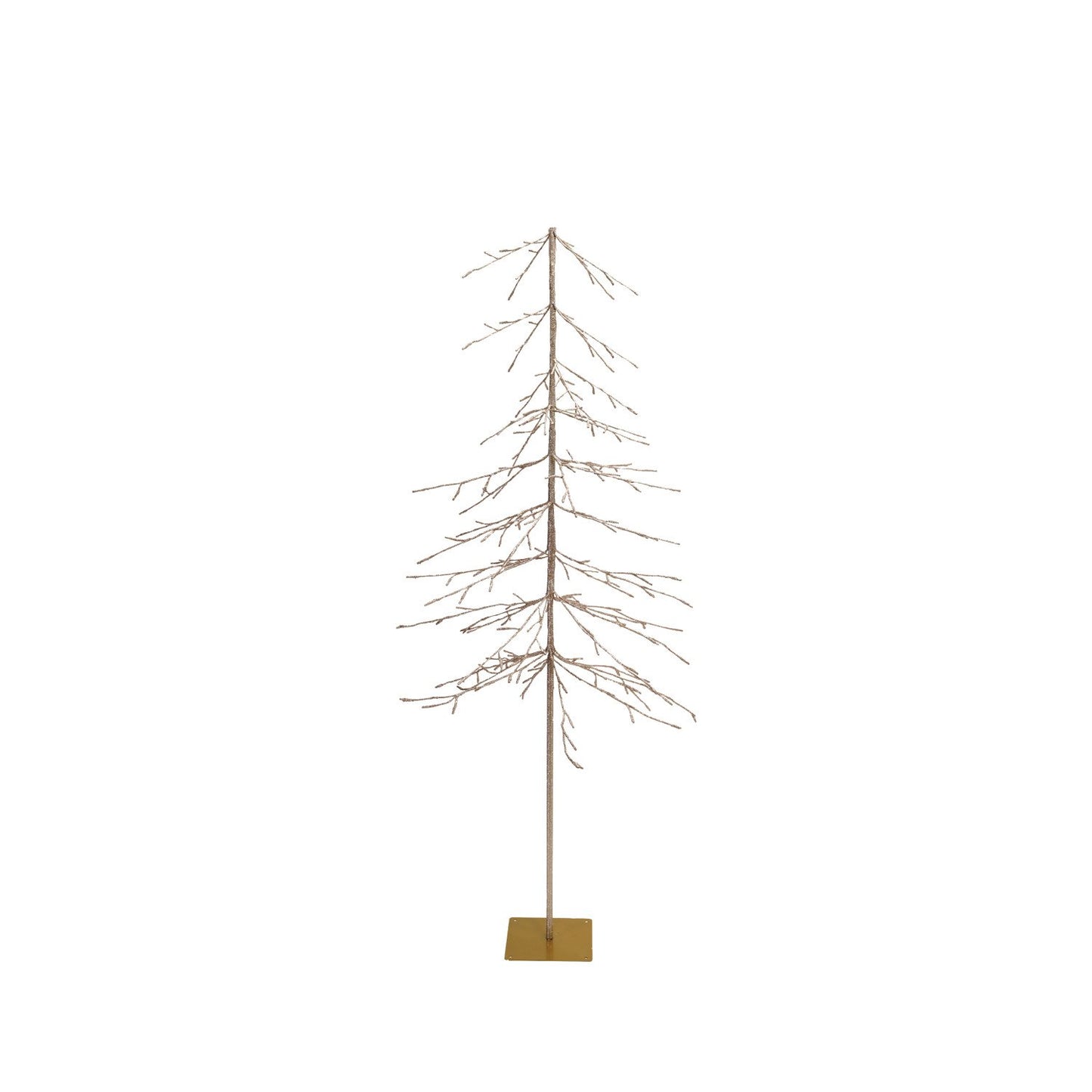 Pre-Lit Plastic Tree with Plug & 216 LED Lights, KD