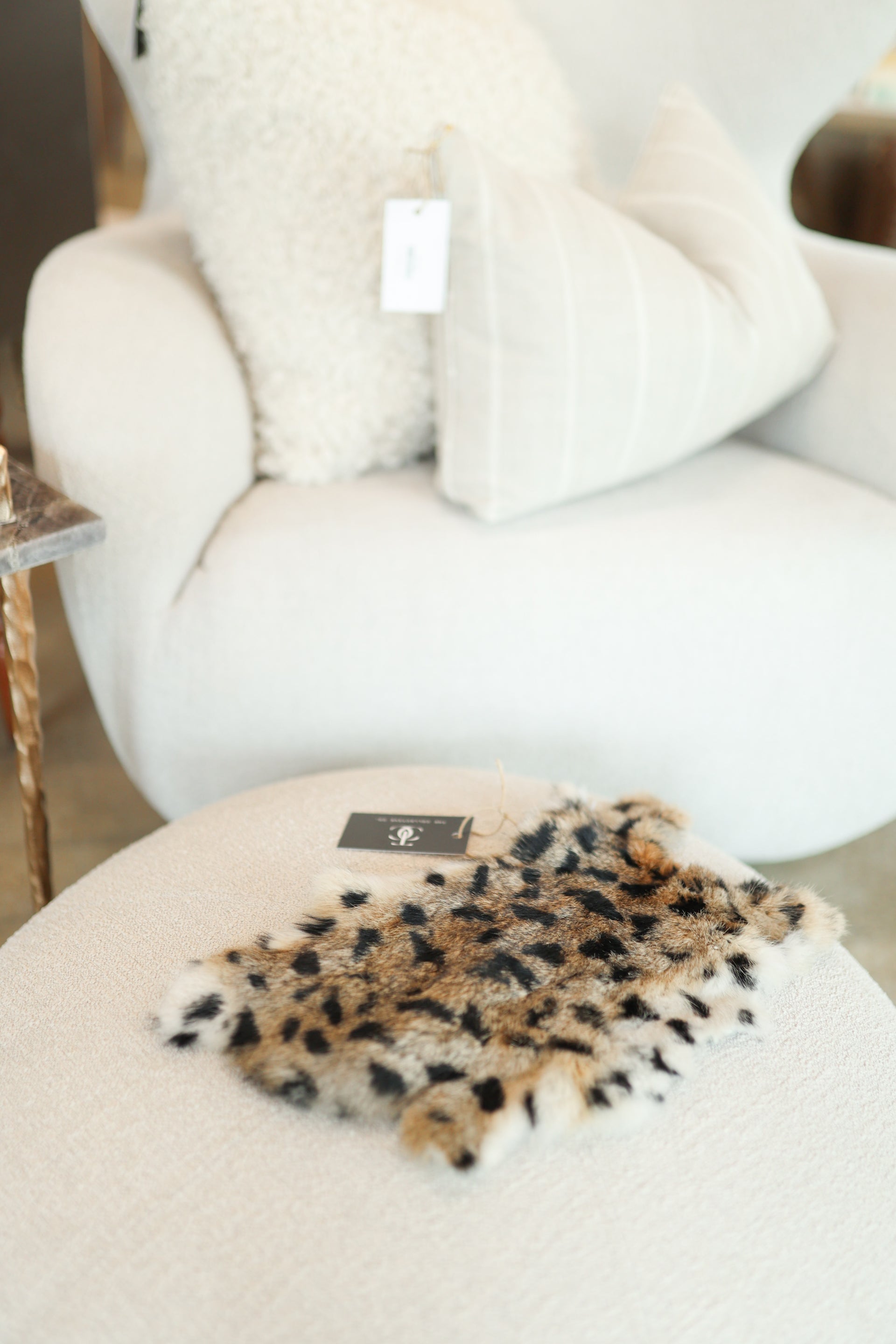 Mini Spotted Rabbit Skin