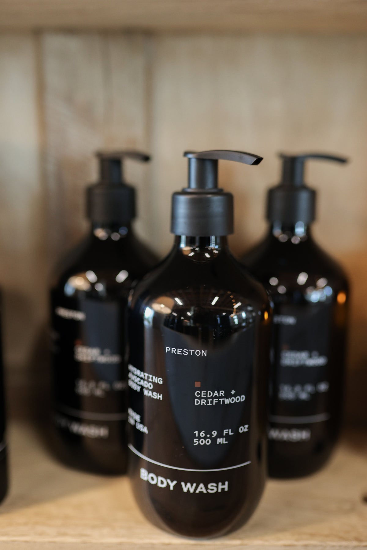 Preston Body Wash - Cedar & Driftwood - 16 oz
