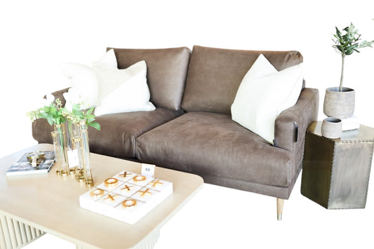 Daisy Bull Brown Sofa