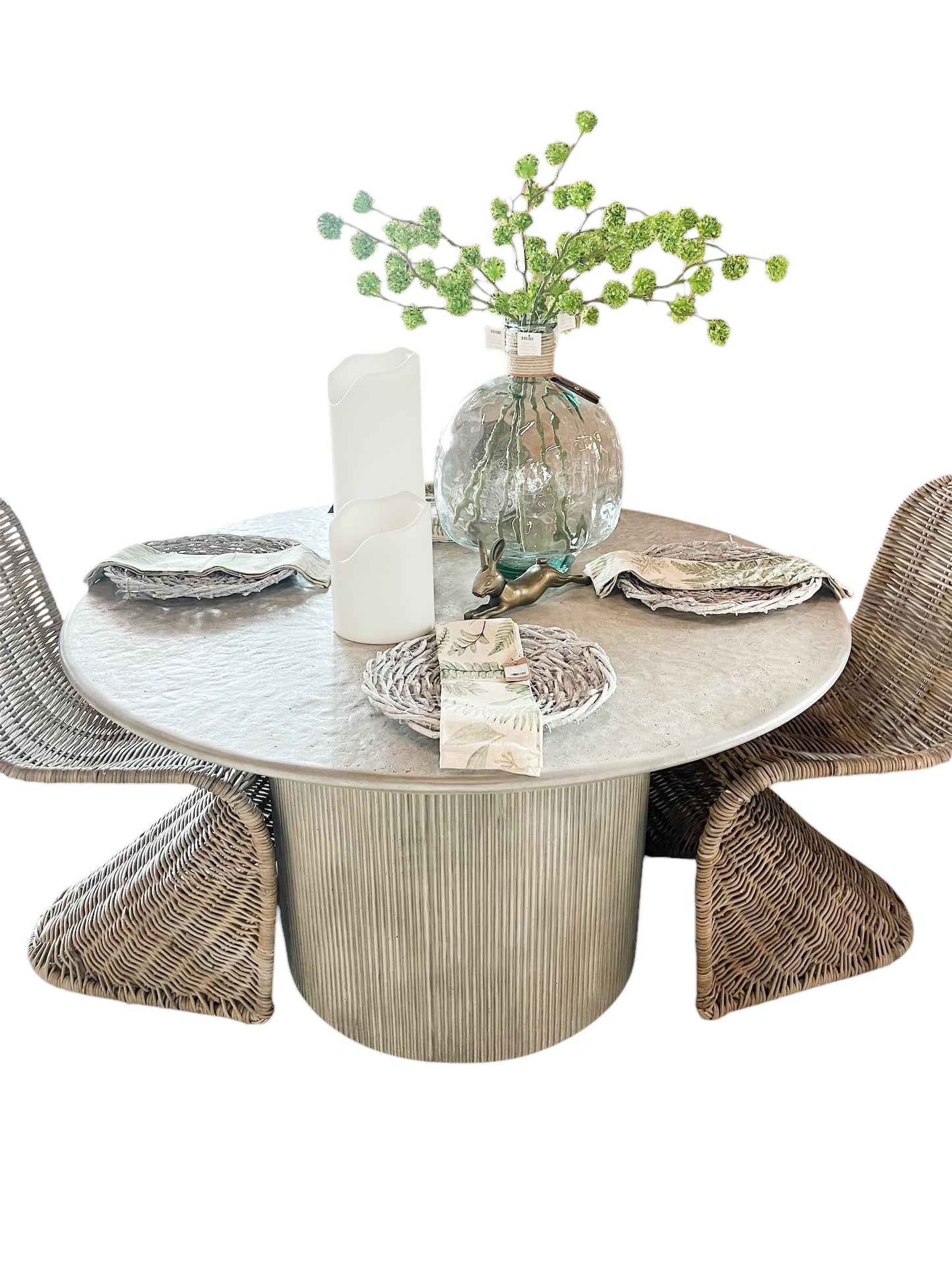 Concrete Outdoor Dining able