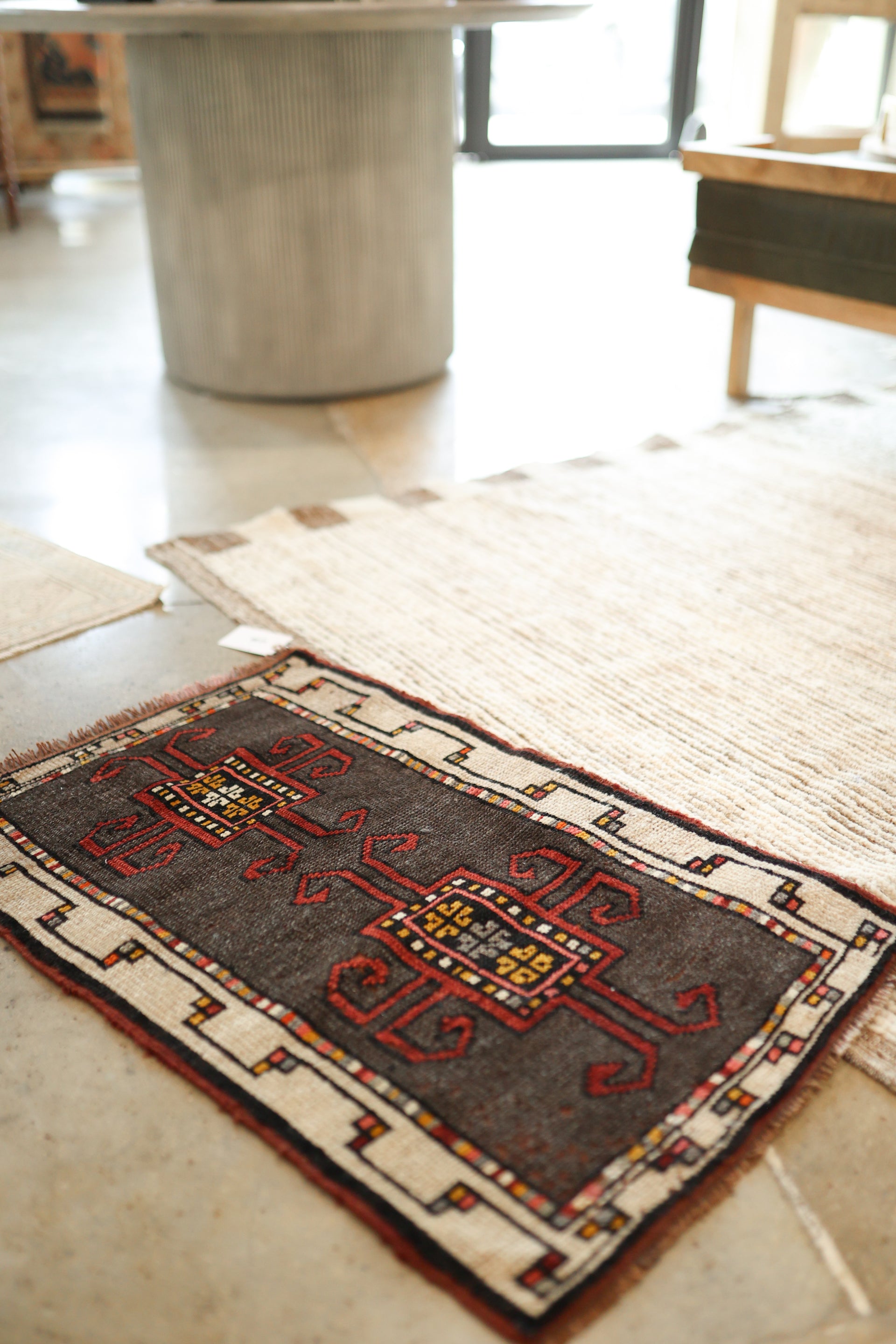 New Mini Vintage Turkish Rug 14