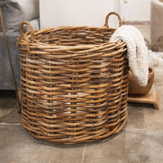 Round Rattan Baskets