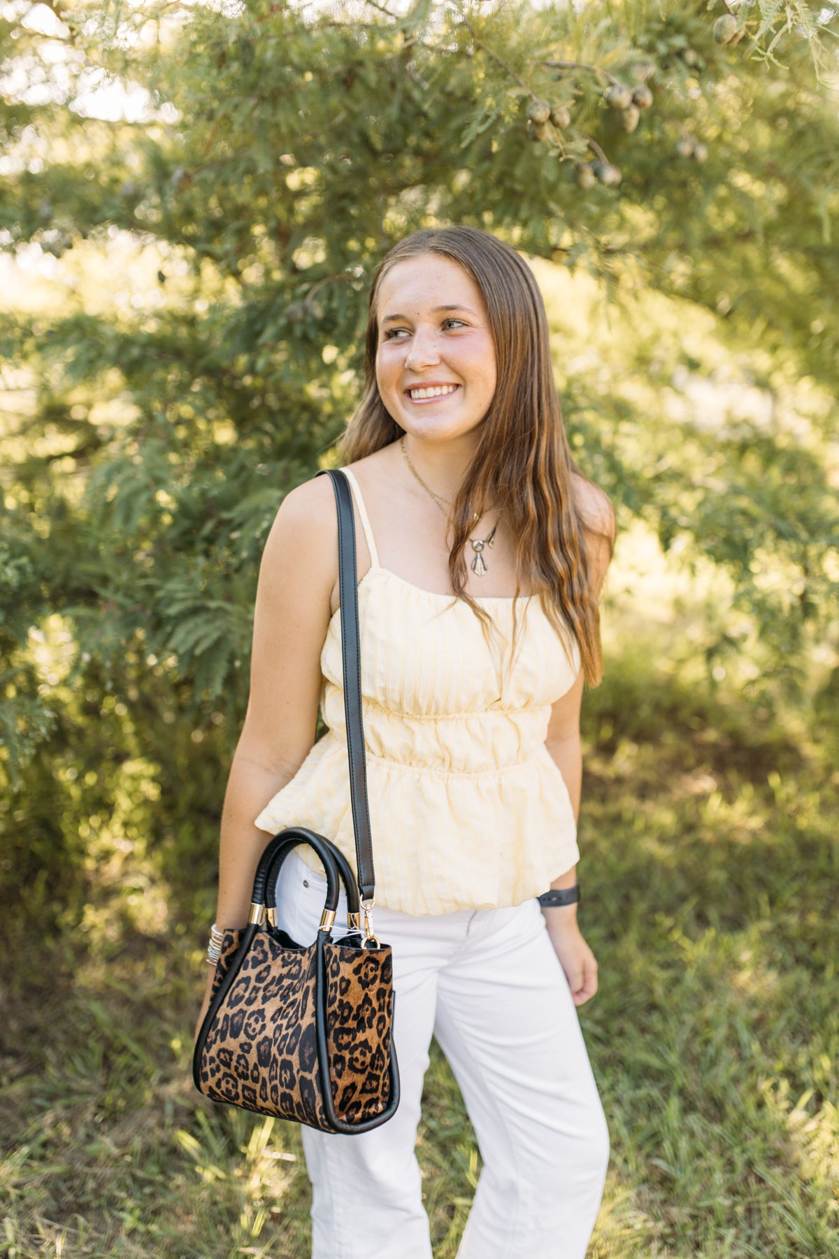 Dani Mini Tote - Leopard