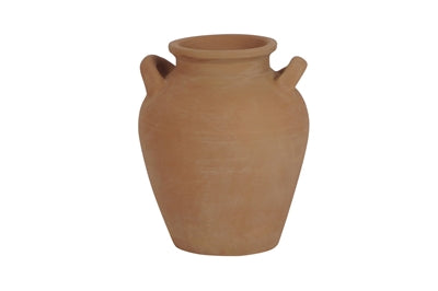 Terracotta Vase W/ Handles