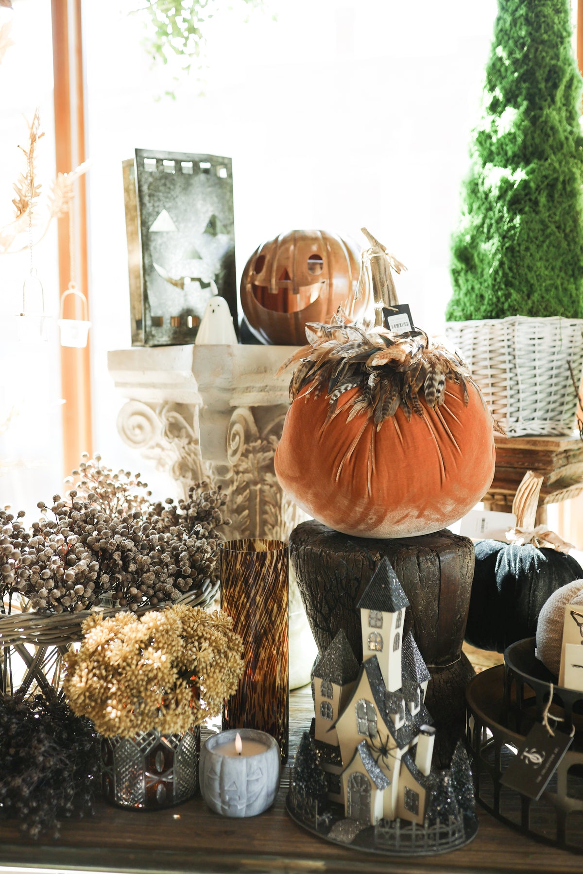 Tin Bag Jack-O-Lantern Luminary