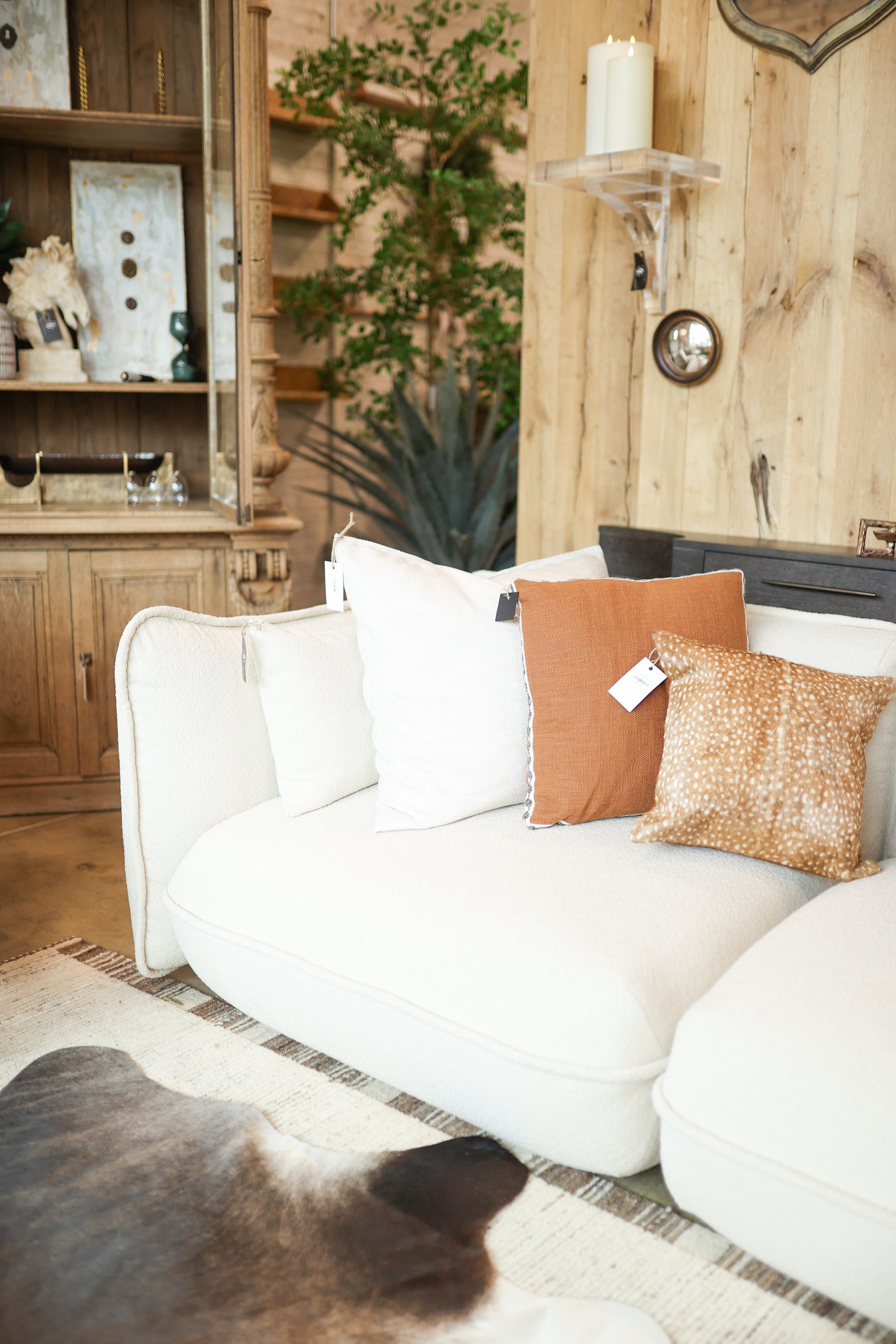 Cotton Pillow - Umber