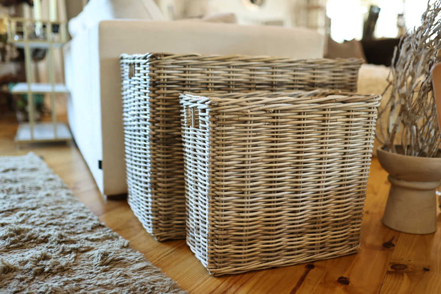 Rattan Basket Large