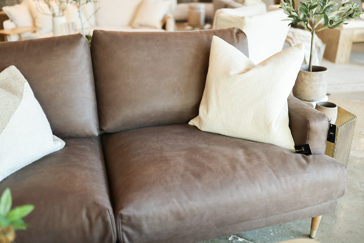 Daisy Bull Brown Sofa