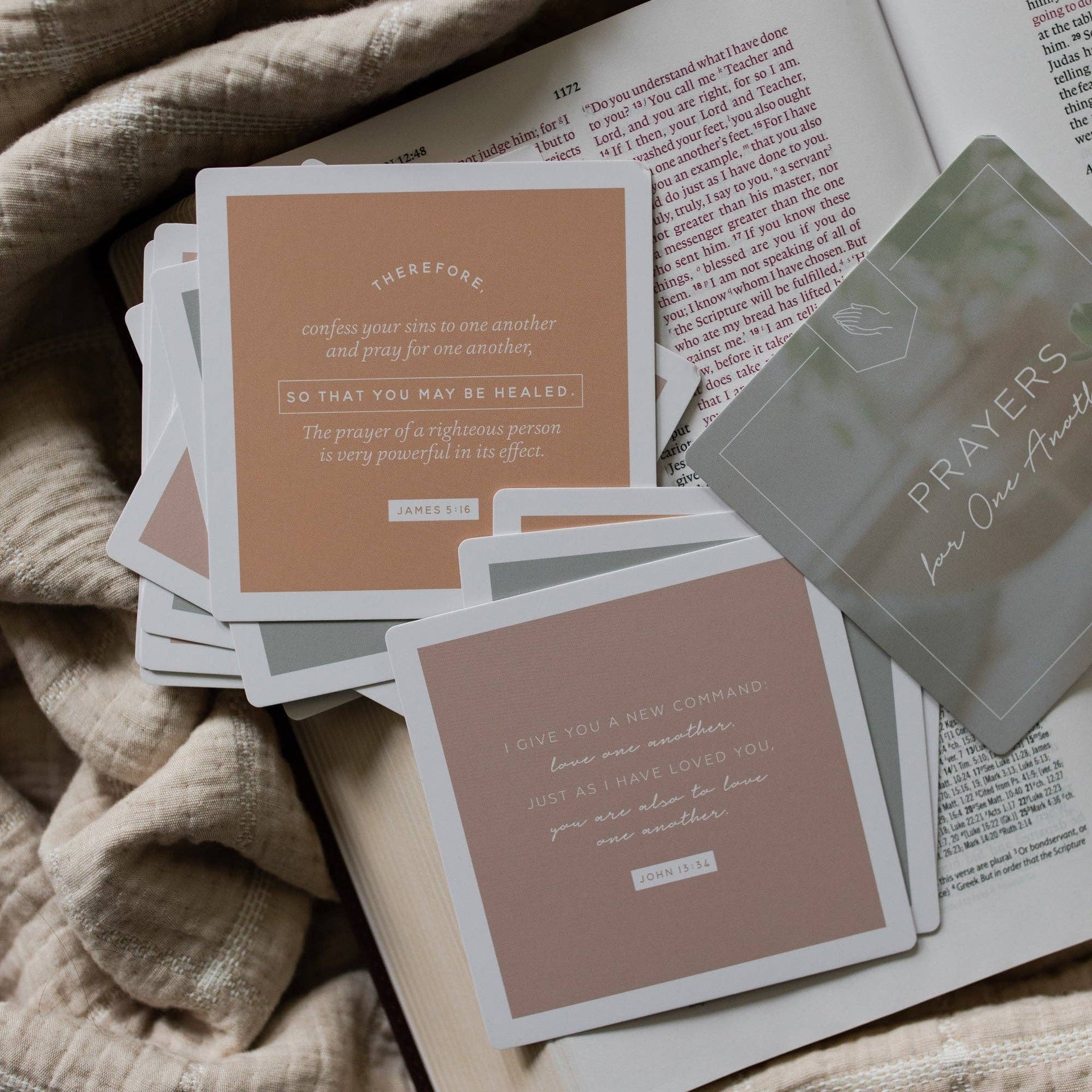 Prayers for One Another Verse Card Set