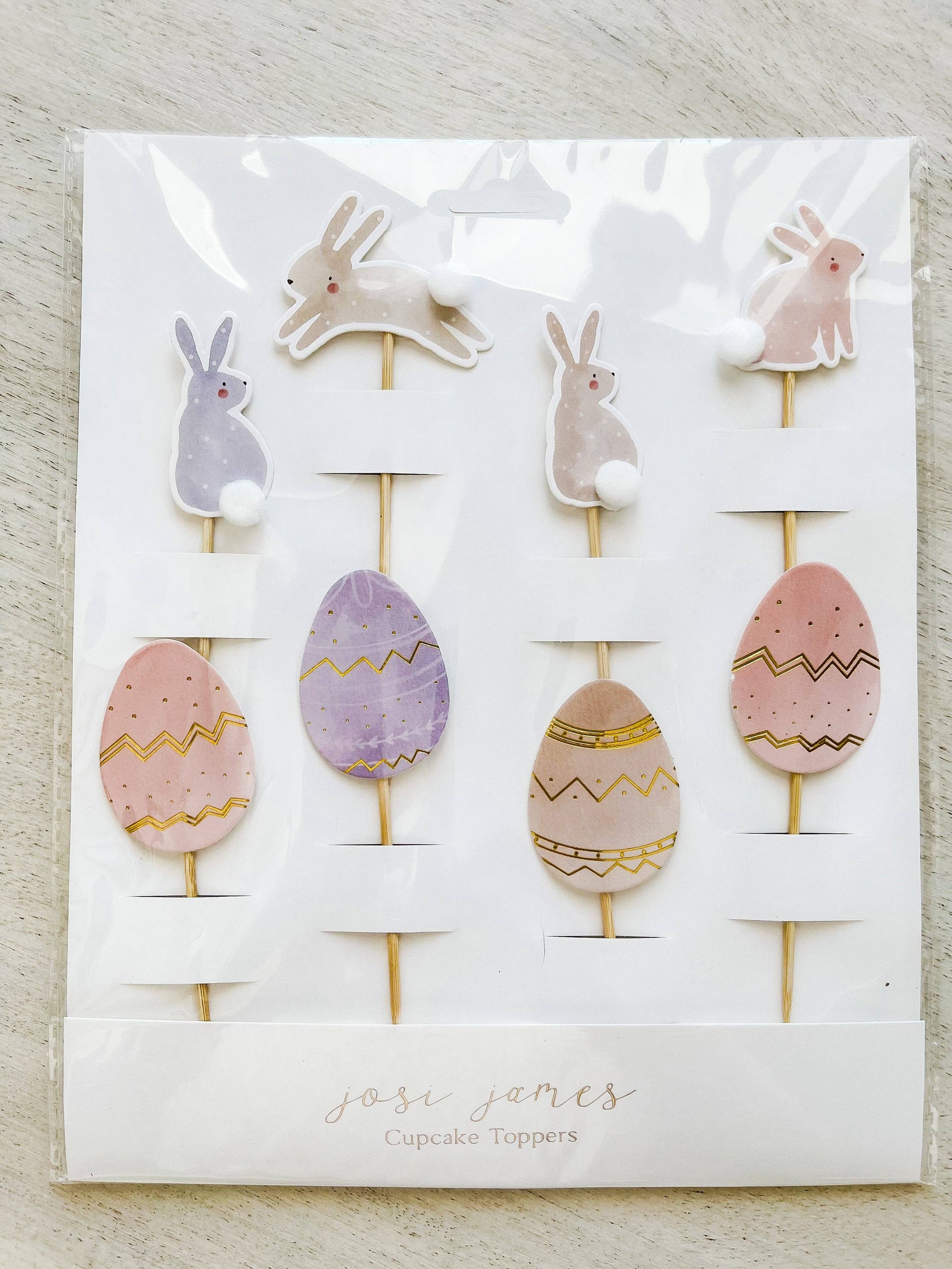 Bunny Cupcake Toppers