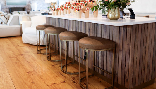 Leather Counter Stool