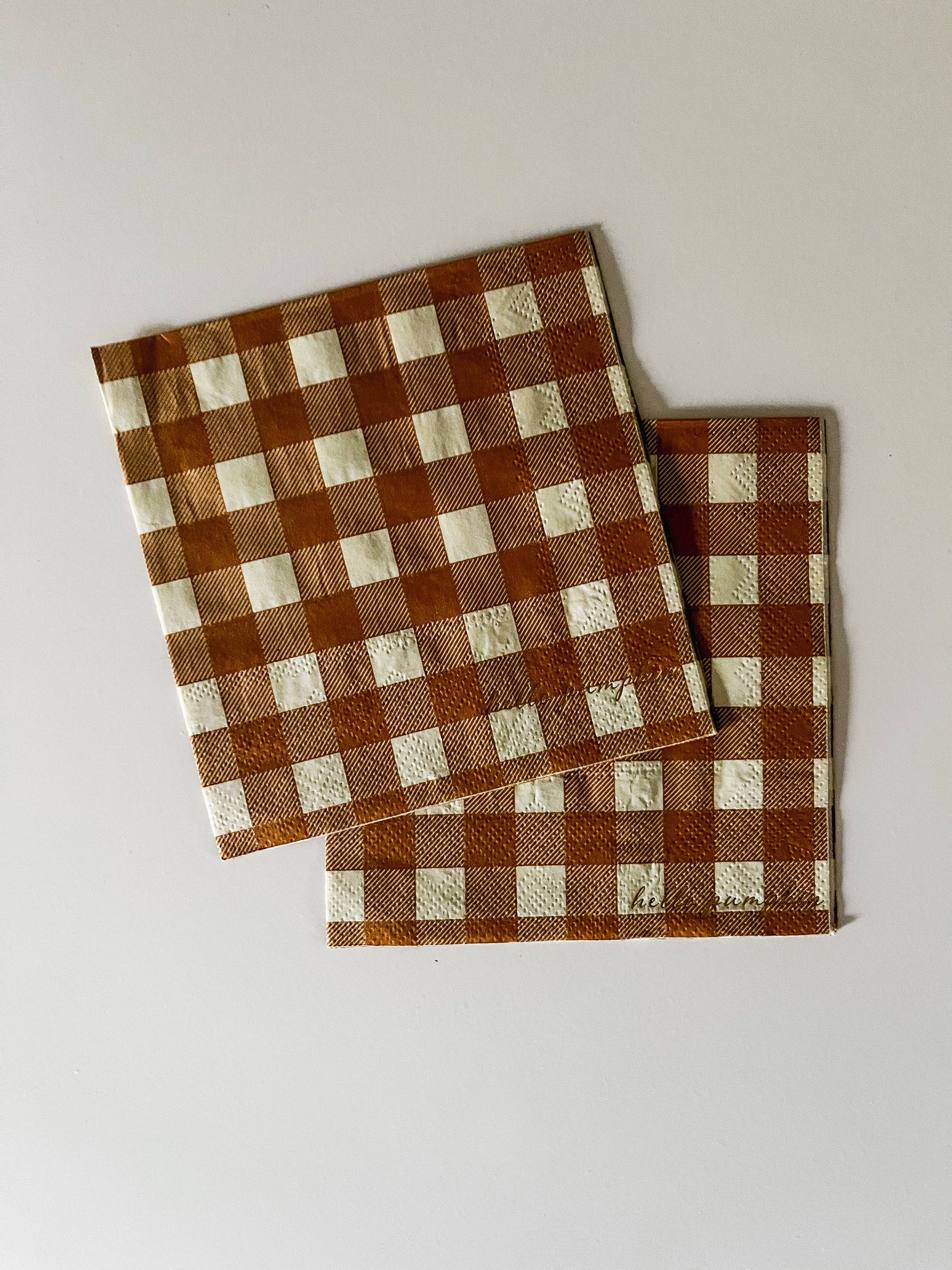 Plaid Napkin