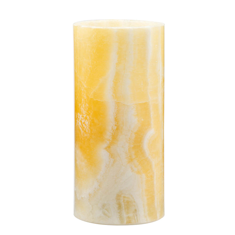 4x8" LED Faux Pillar Candle