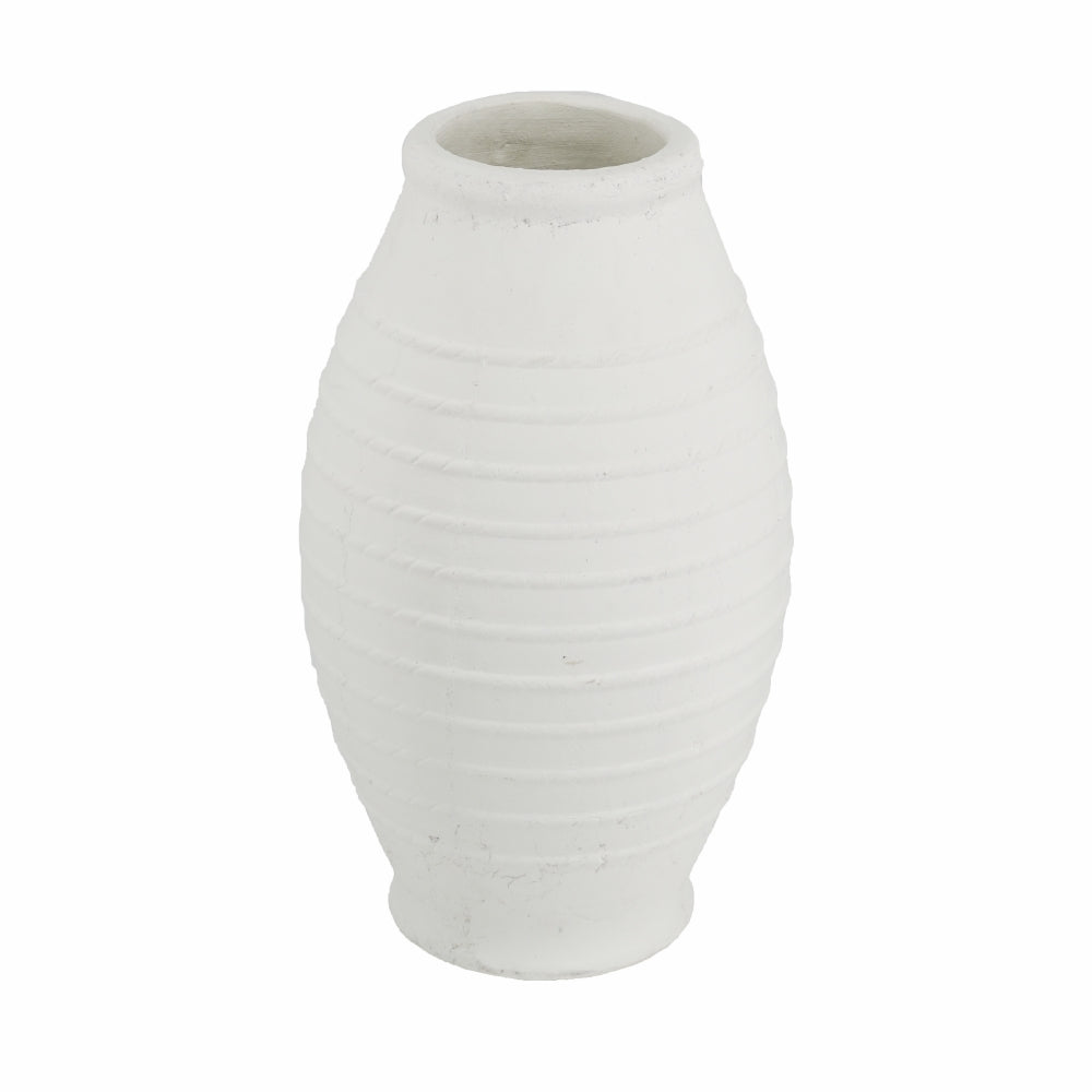 Round Terracotta Vase