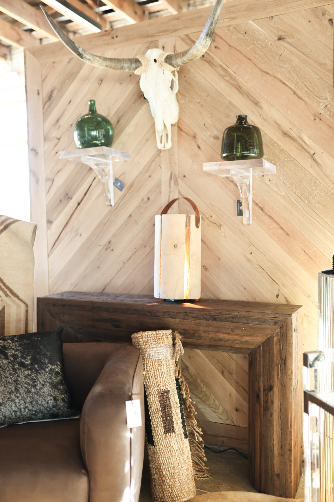 Vintage Reproduction Glass Bottle