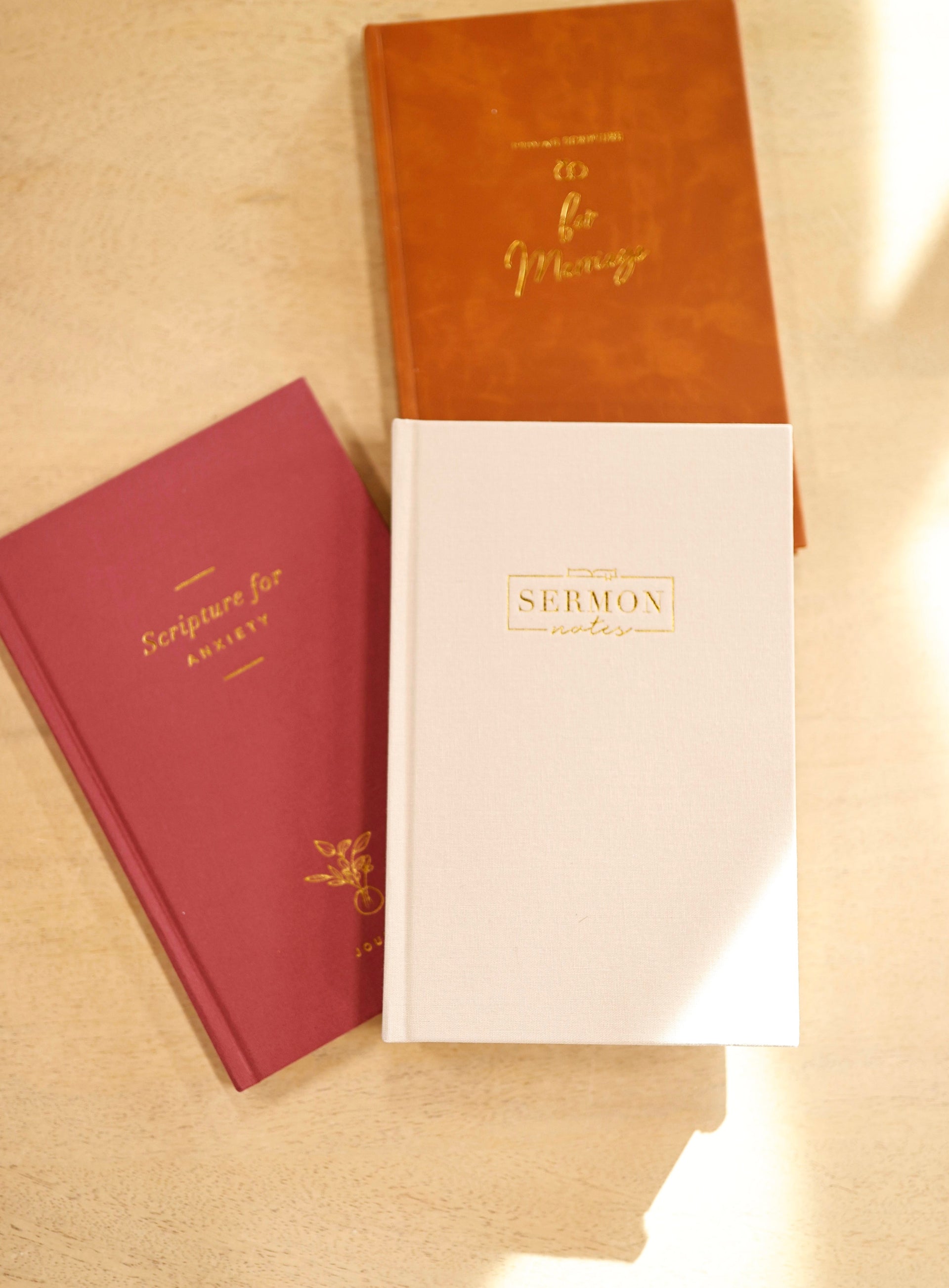 Sermon Notes Journal - Beige