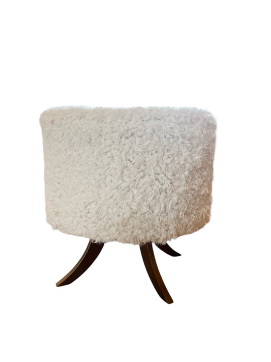 Shearling Ottoman