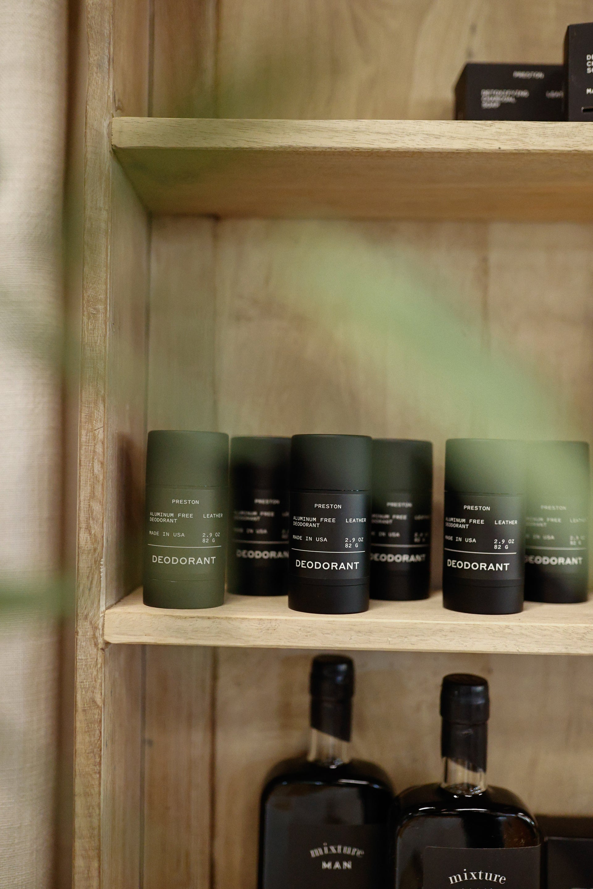 Preston Deodorant - Leather - 2.9 Oz