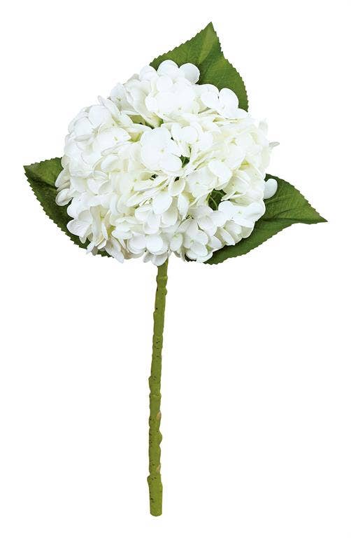 Natural Touch Hydrangea 20", White