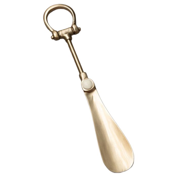 Shoe Horn Brass Patina