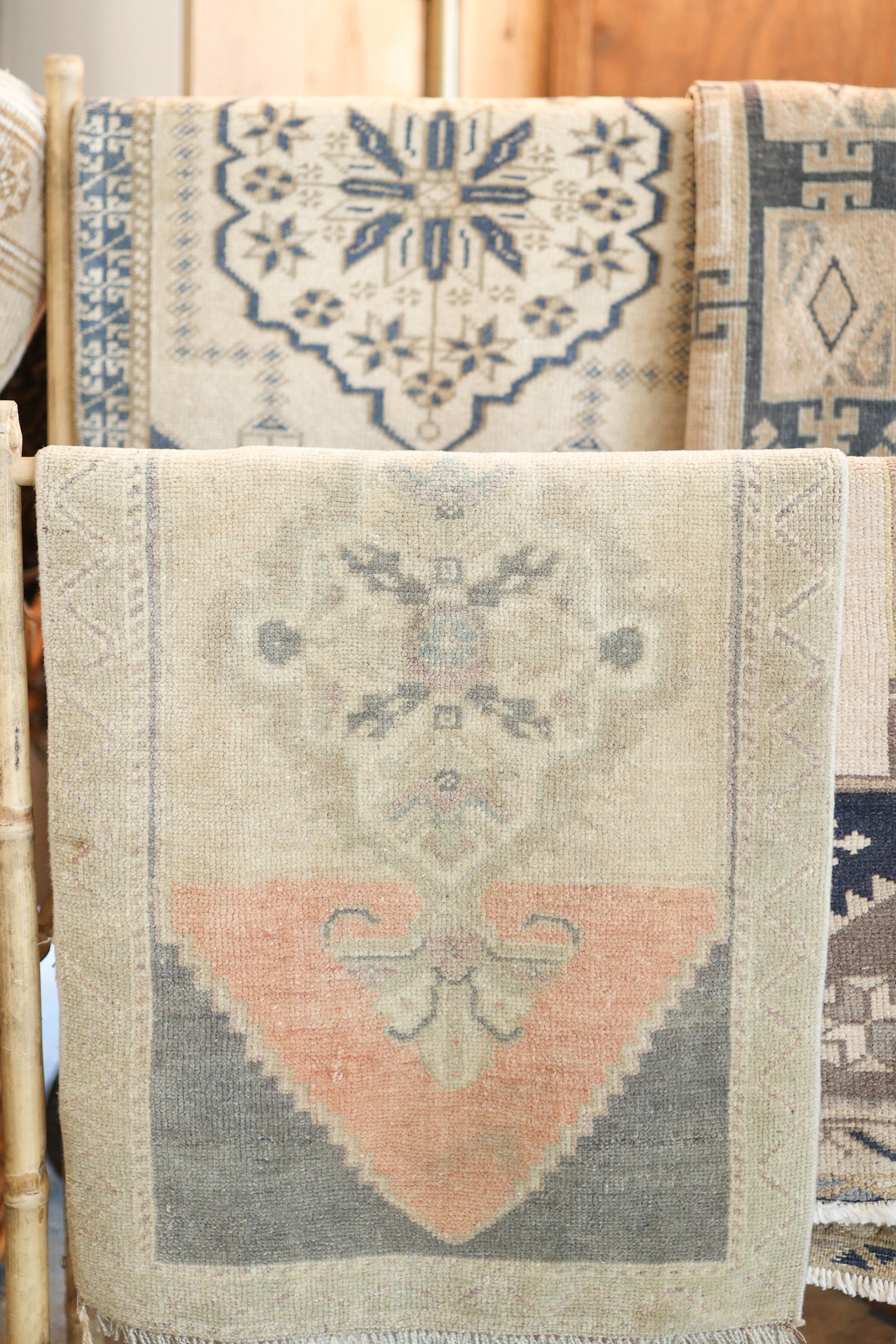 New Mini Vintage Turkish Rug 48