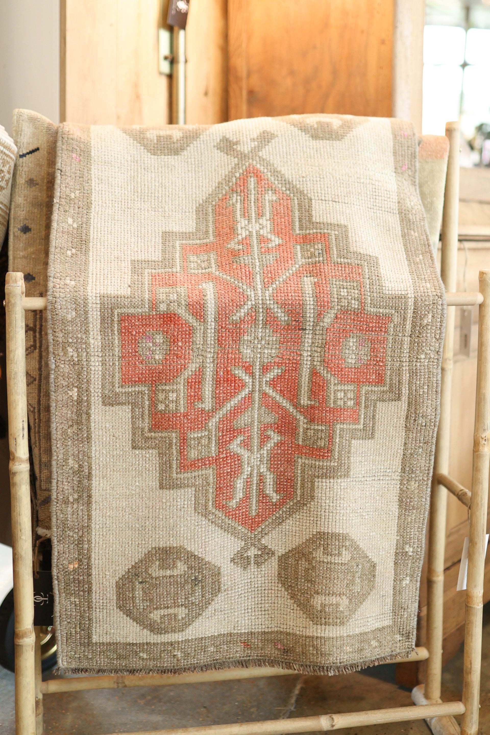 New Mini Vintage Turkish Rug 41
