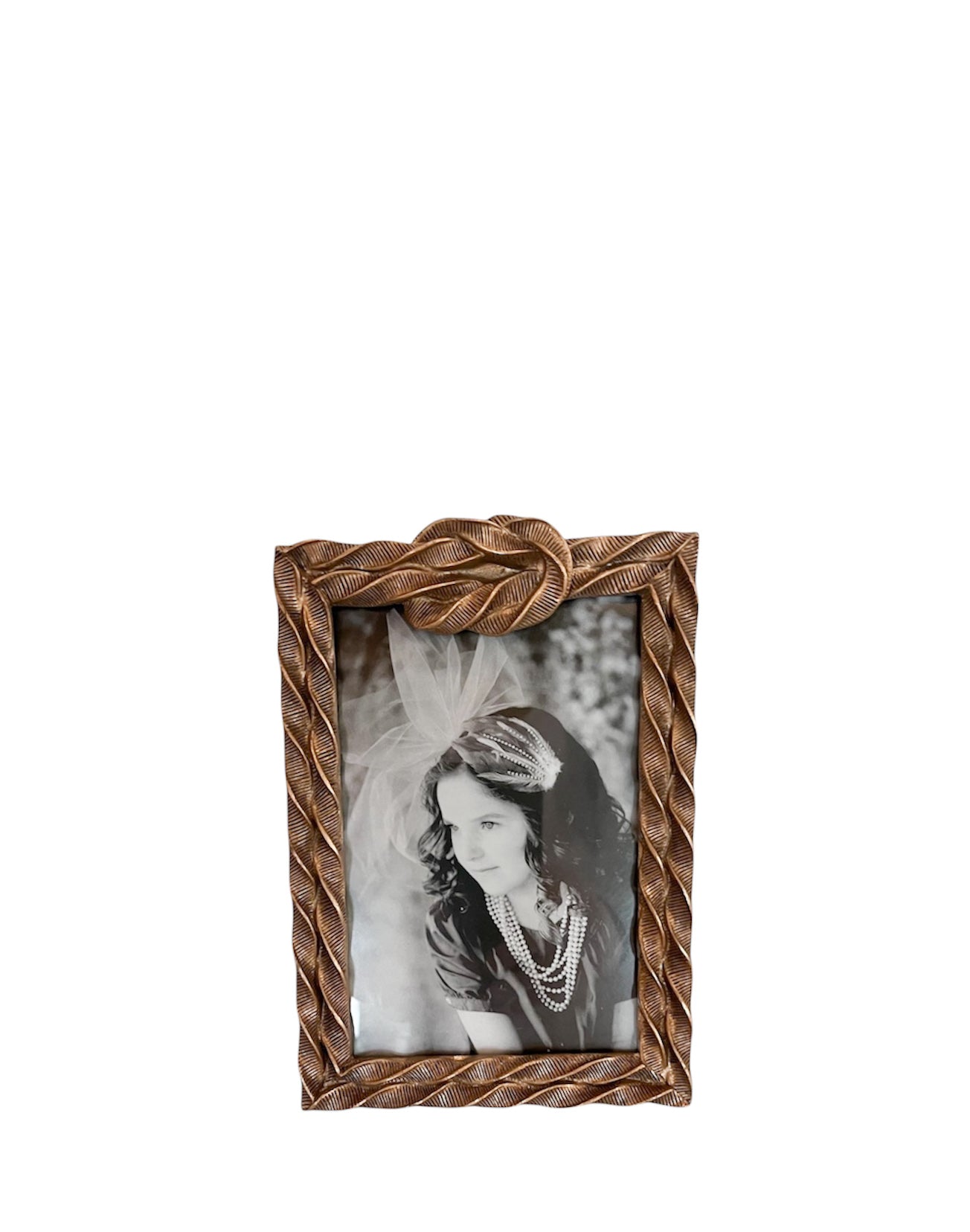 Gold Knot Photo Frame 4x6