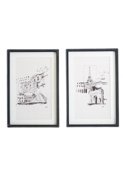Paris Sketch Book Prints