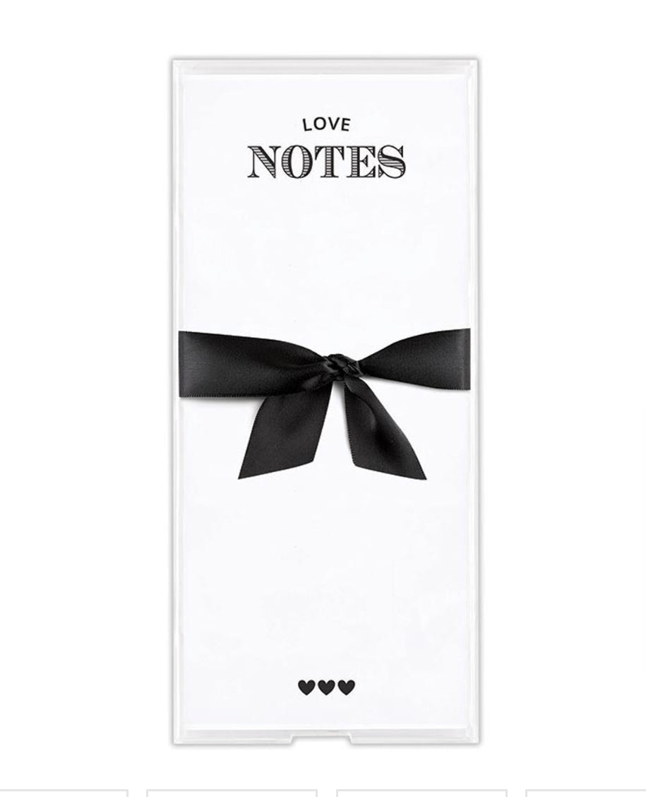 Note Pad for Valentines Day - Love Notes