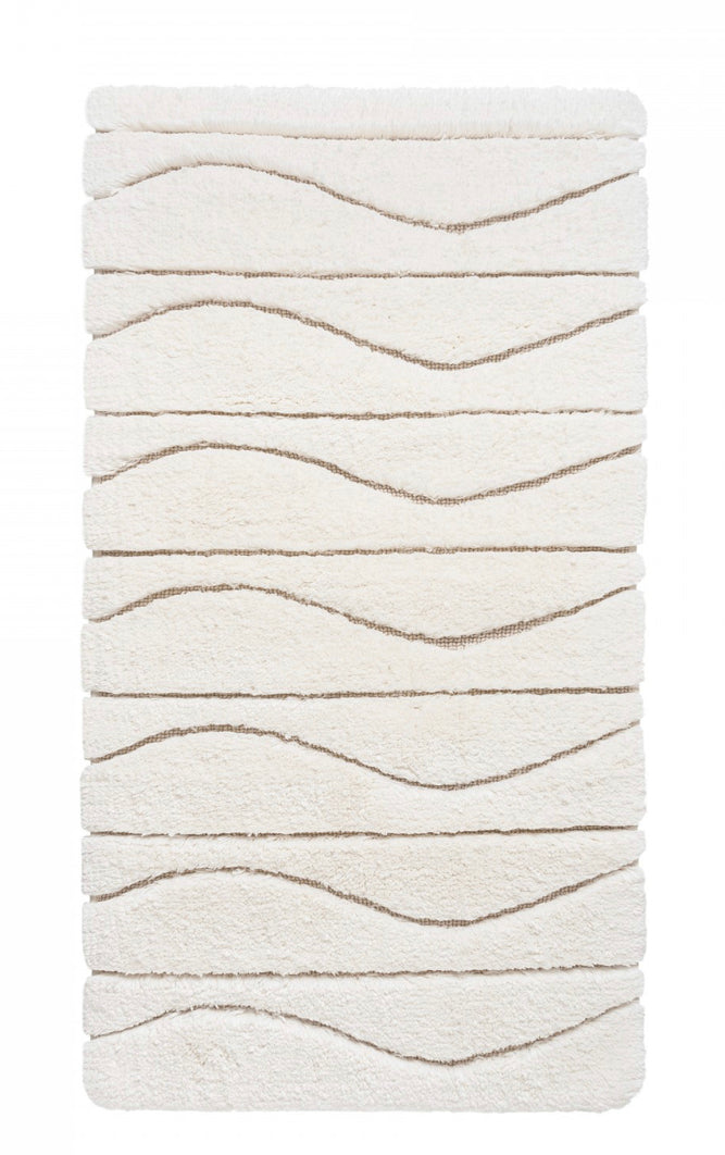 Opera Bath Rug, White