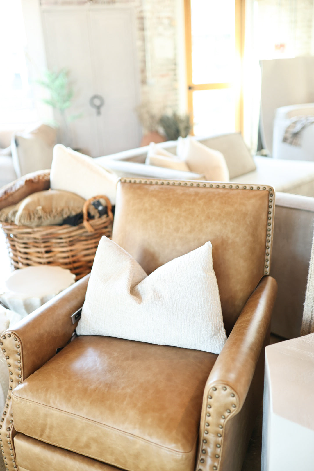 Decorative Fusion Cream Pillow